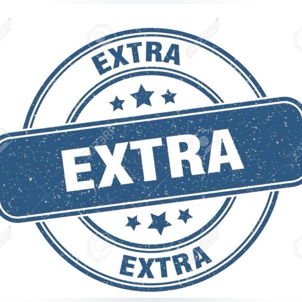 Blue Extra Extra Stamp